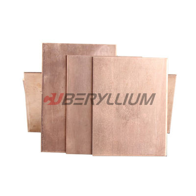 Cube2 Cda 17200 Beryllium Copper Sheet Metal High Hardness  300mm