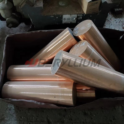 ASTM B196 Beryllium Copper Round Bars CuBe2 For Resistance Welding Electrode