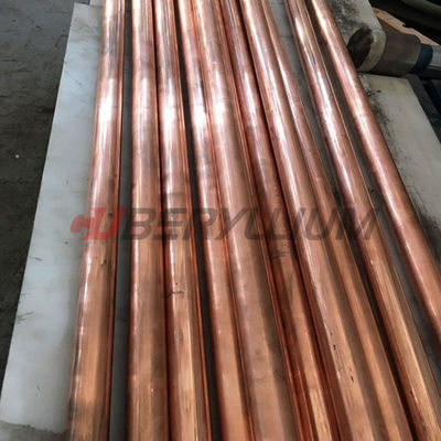 Cube Uns C17510 Beryllium Copper Alloy Bar ASTM B441 With Nickel Alloying 1.40-2.20%