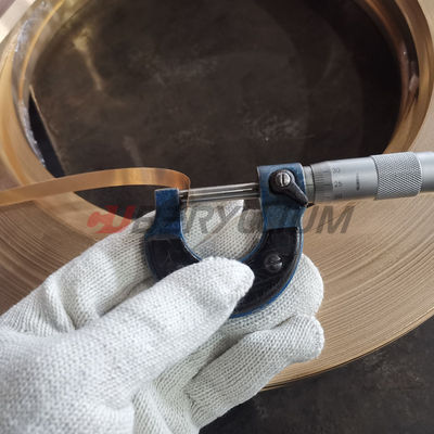 Cube 2 Beryllium Copper Strip C17200 Alloy 25 Tensile Strength High For Spring Connectors