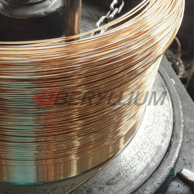 ASTM B441 C17500 Beryllium Copper Heat Treatment Wires For Corrosion Resistant Components