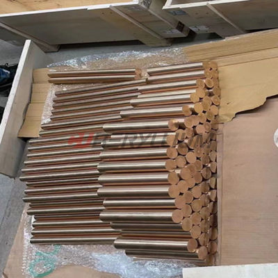 TM01 Mill Hardened EN CuBe1.7 Beryllium Copper Rods  Good Conductivity
