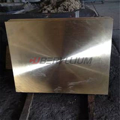 UNS C17200 Alloy 25 Beryllium Copper C172 Sheet Metal Plate 1mmx200mm