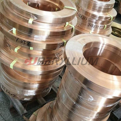 Alloy 25 Beryllium Copper Strips For Bell Relay Contact Spring