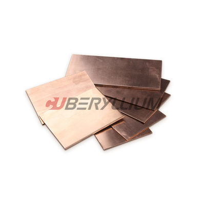 CuBe2 BrB2 C17200 Beryllium Copper Sheet 6mm Polished For Electrical Industry
