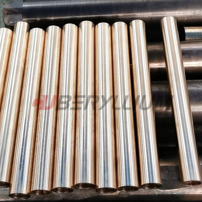 DIN 2.1285 Beryllium Copper Tube For Spring Connectors Relay Switch Parts Fuse Clips