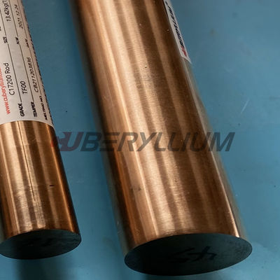 CuBe2 CW101C C17200 Round Bar Dia. 10mm 12mm 16mm 30mm With 3m Length